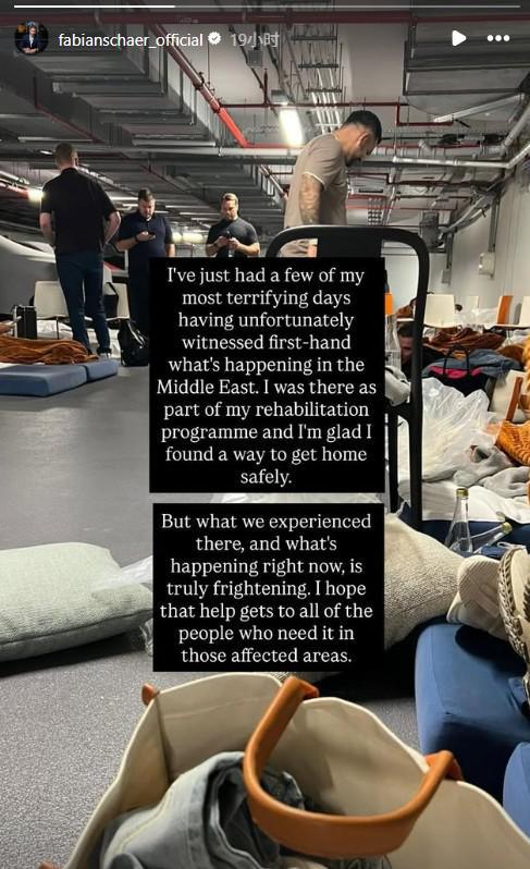 乐鱼网站-本在中东养伤,舍尔:我经历了人生最恐怖几天,已平安回英国